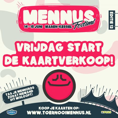 Vrijdag 1 feb, start verkoop!